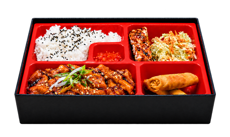 Spicy Chicken Bento Box