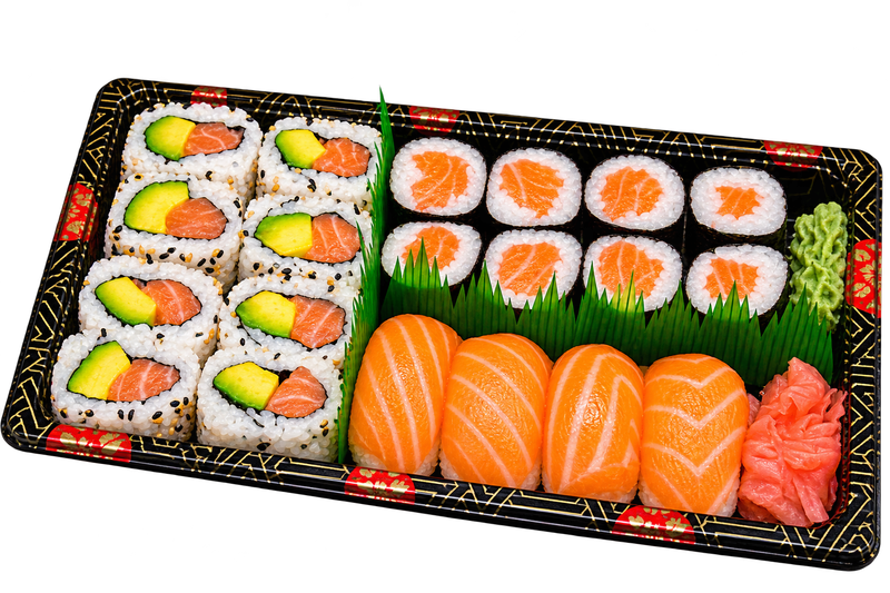 Salmon Sushi Platter (20 Pcs)