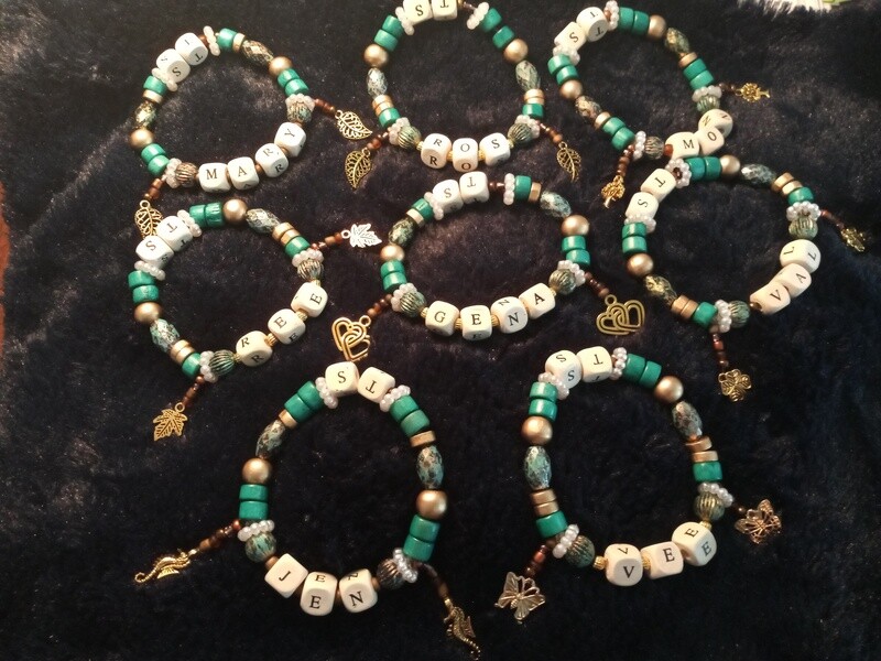 Custom Name Bracelets