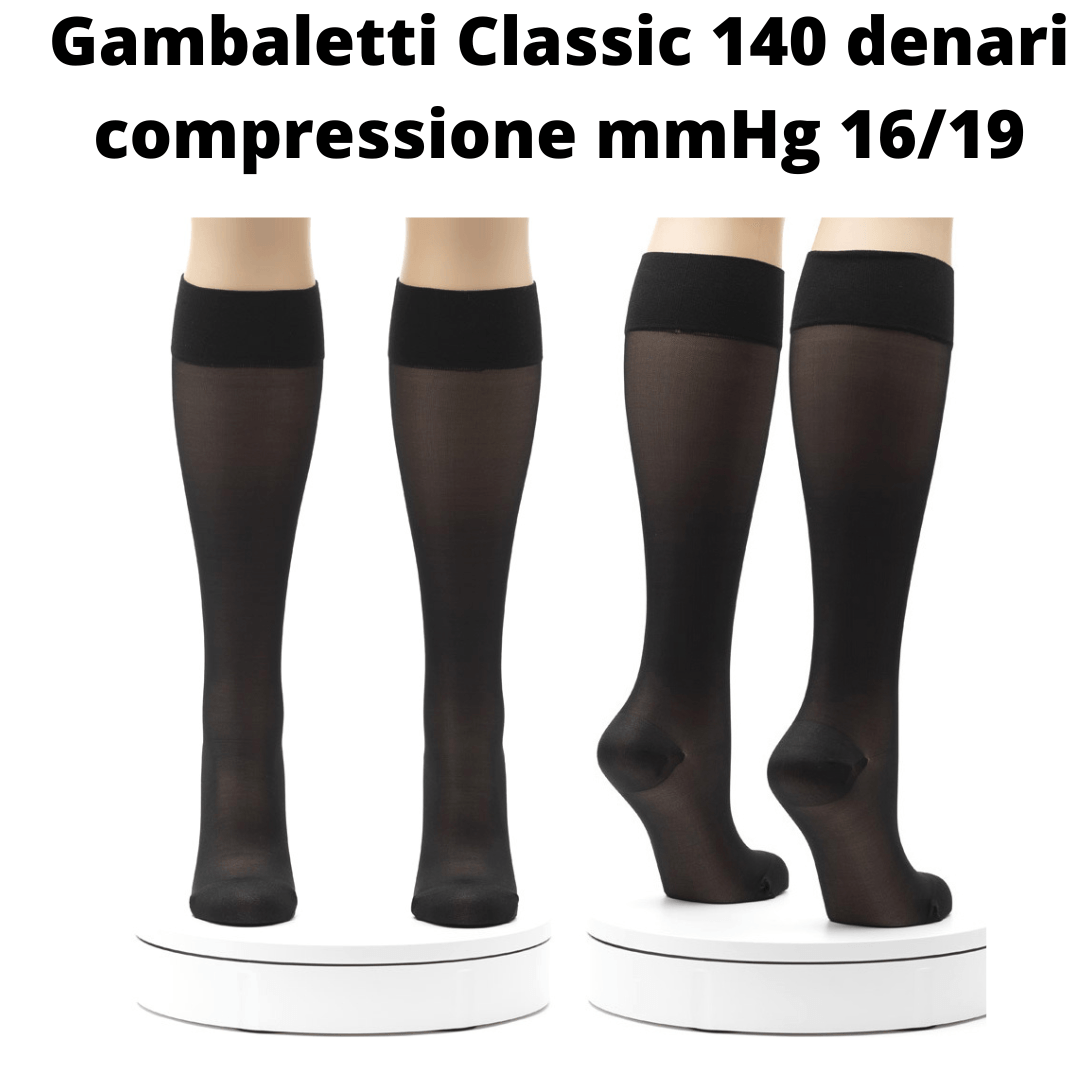 Gambaletto 140 denari - Calze elastiche compressione graduata curativa