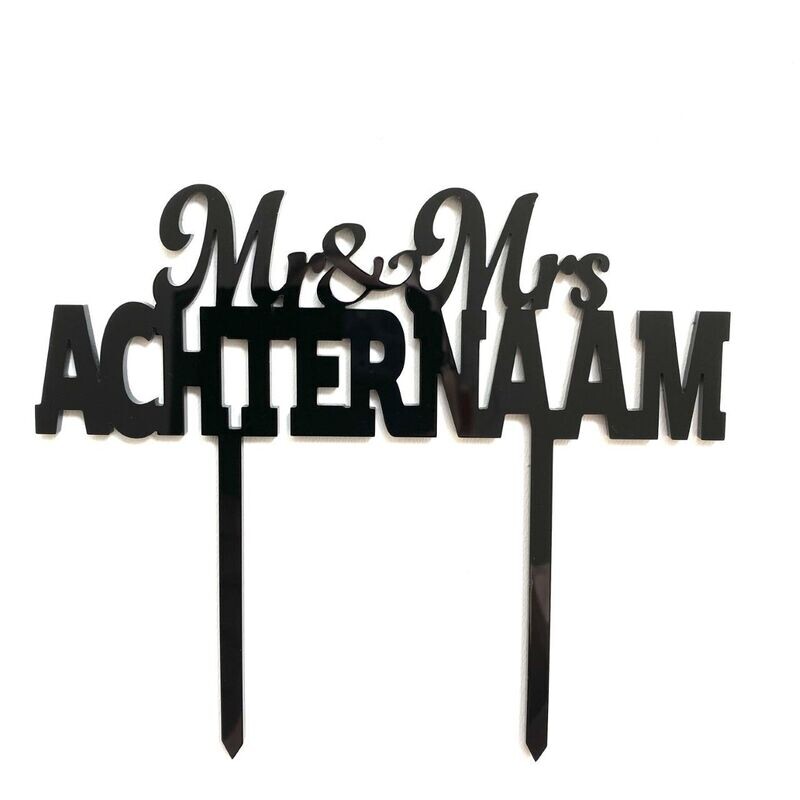 Mr and Mrs met achternaam