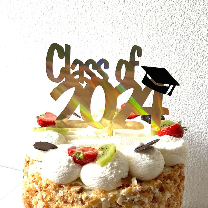 Geslaagd Class of 2024 taarttopper
