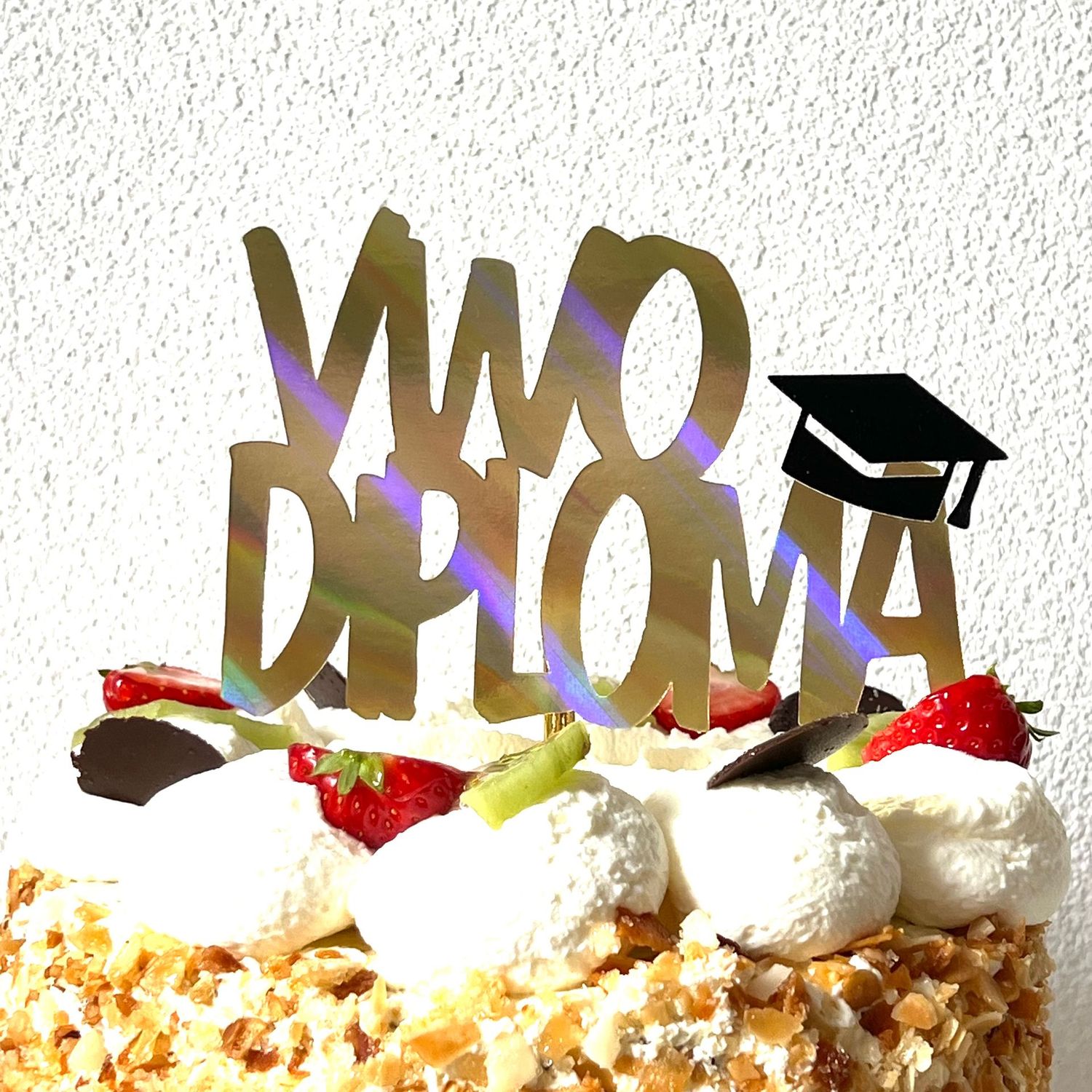 Geslaagd VWO diploma taarttopper