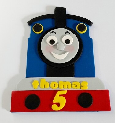 Thomas the Tank Inspired Topper