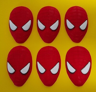Spiderman Inspired Cupcake Toppers