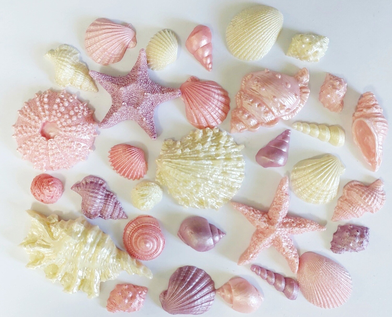 Shells - Lilac, Pink & Cream
