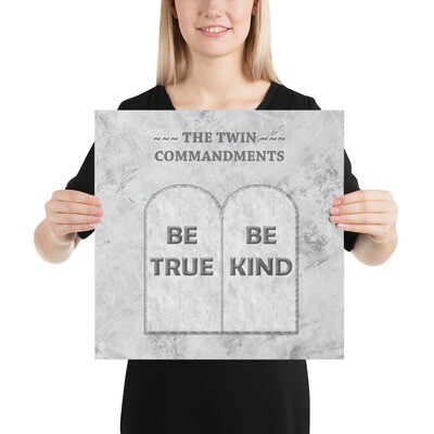 THE TWIN COMMANDMENTS Poster