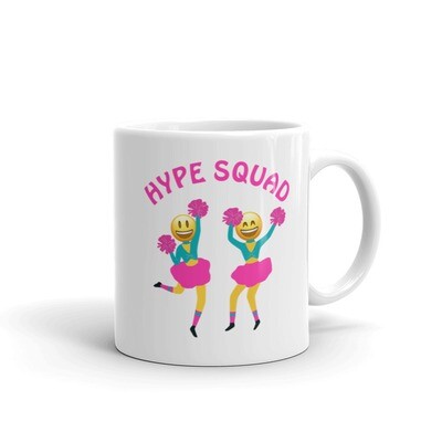HYPE SQUAD White glossy mug