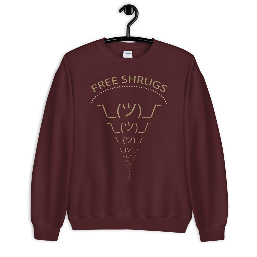 FREE-SHRUGS Unisex Sweatshirt