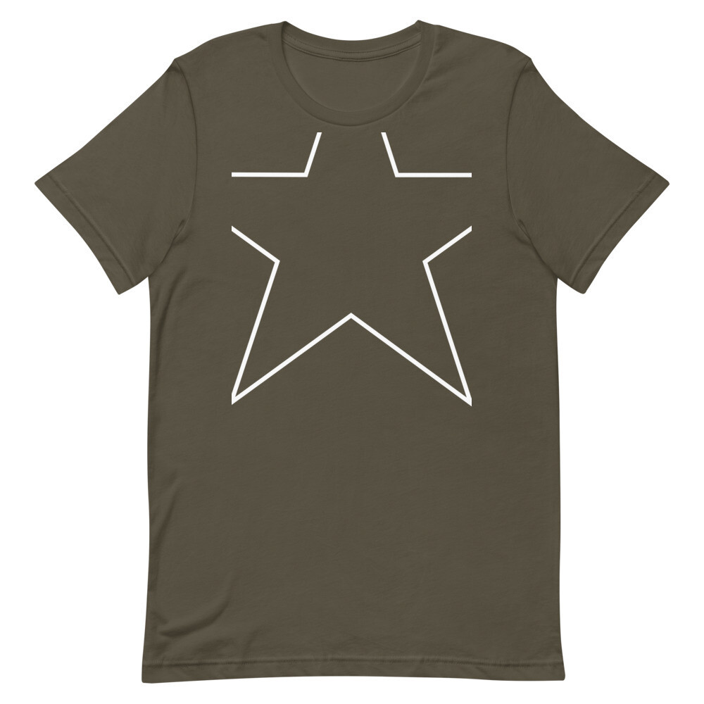 Clipped Star Unisex Staple T-Shirt