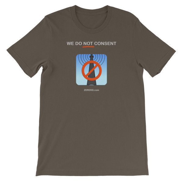 WE DO NOT CONSENT ZERO5G.com Short-Sleeve Unisex T-Shirt