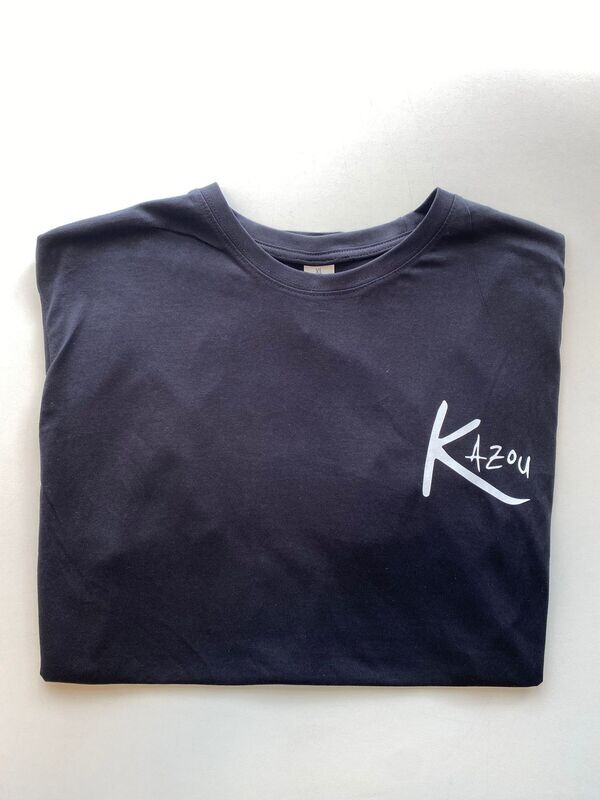 T-SHIRT MET BEDRUKKING VOOR- EN ACHTERKANT