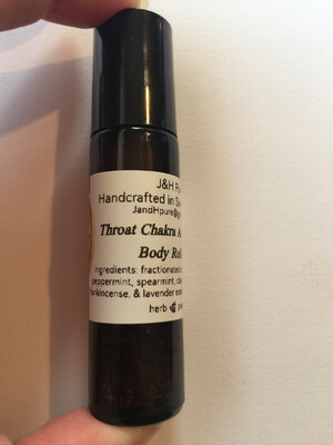 Throat Chakra Activating Body Roll-On