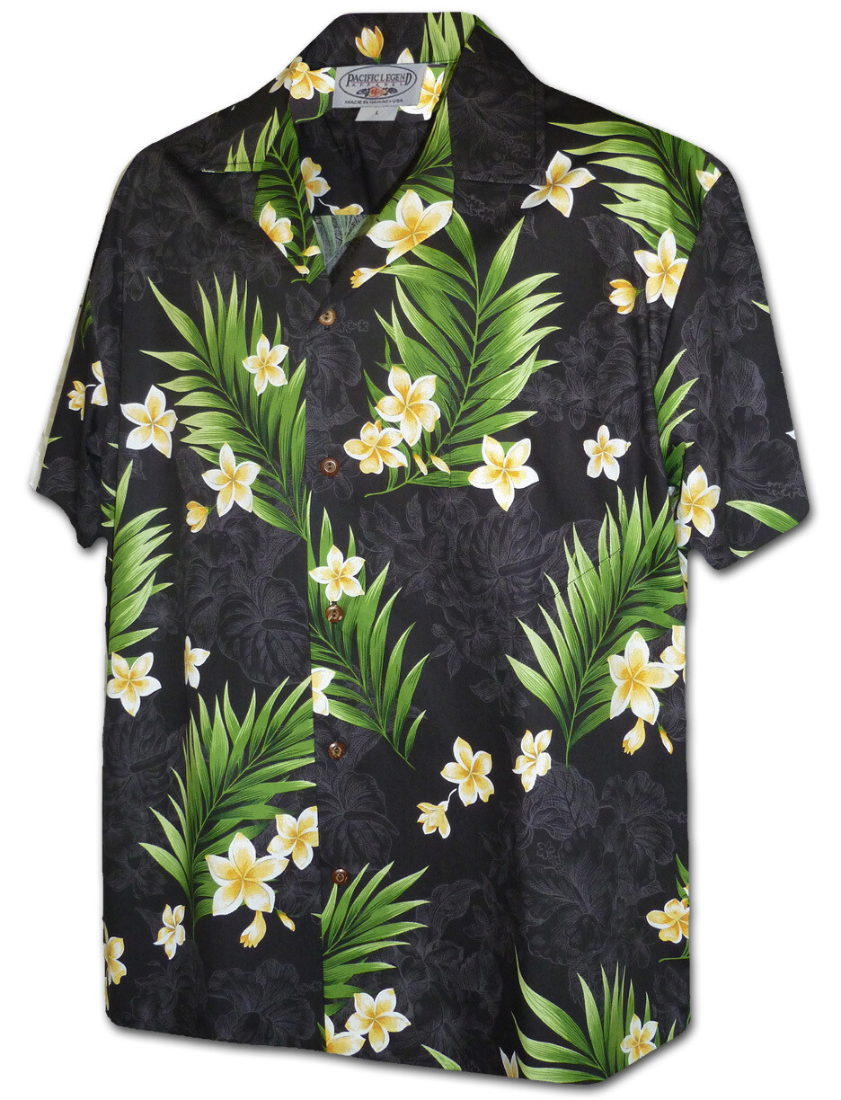 Hawaiihemd 3980 black