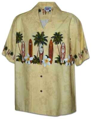 Hawaiihemd 3466 beige
