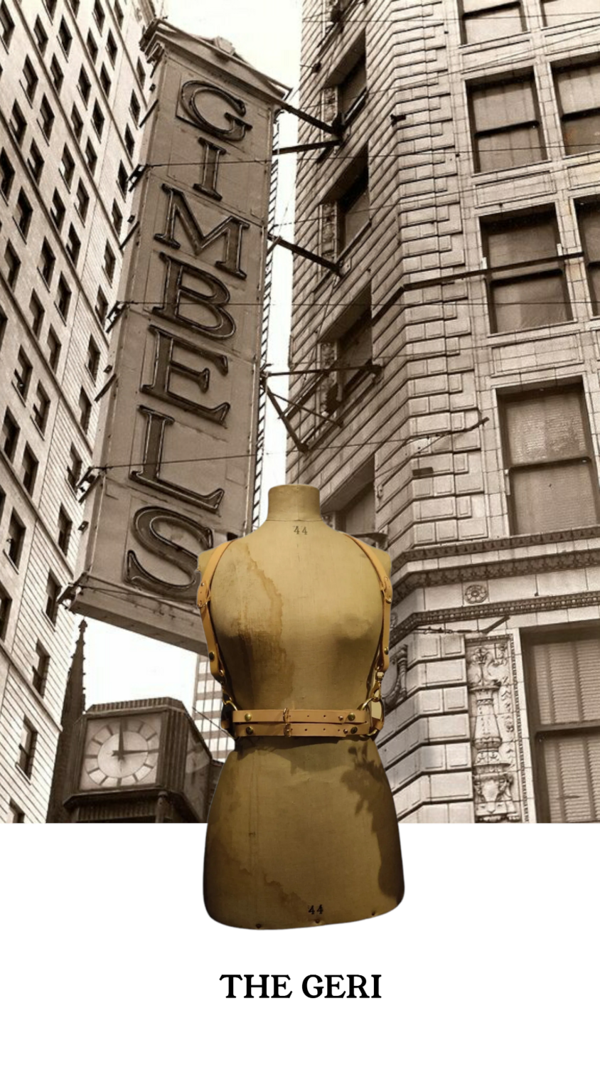 The Geri- Vegetable tanned leather 