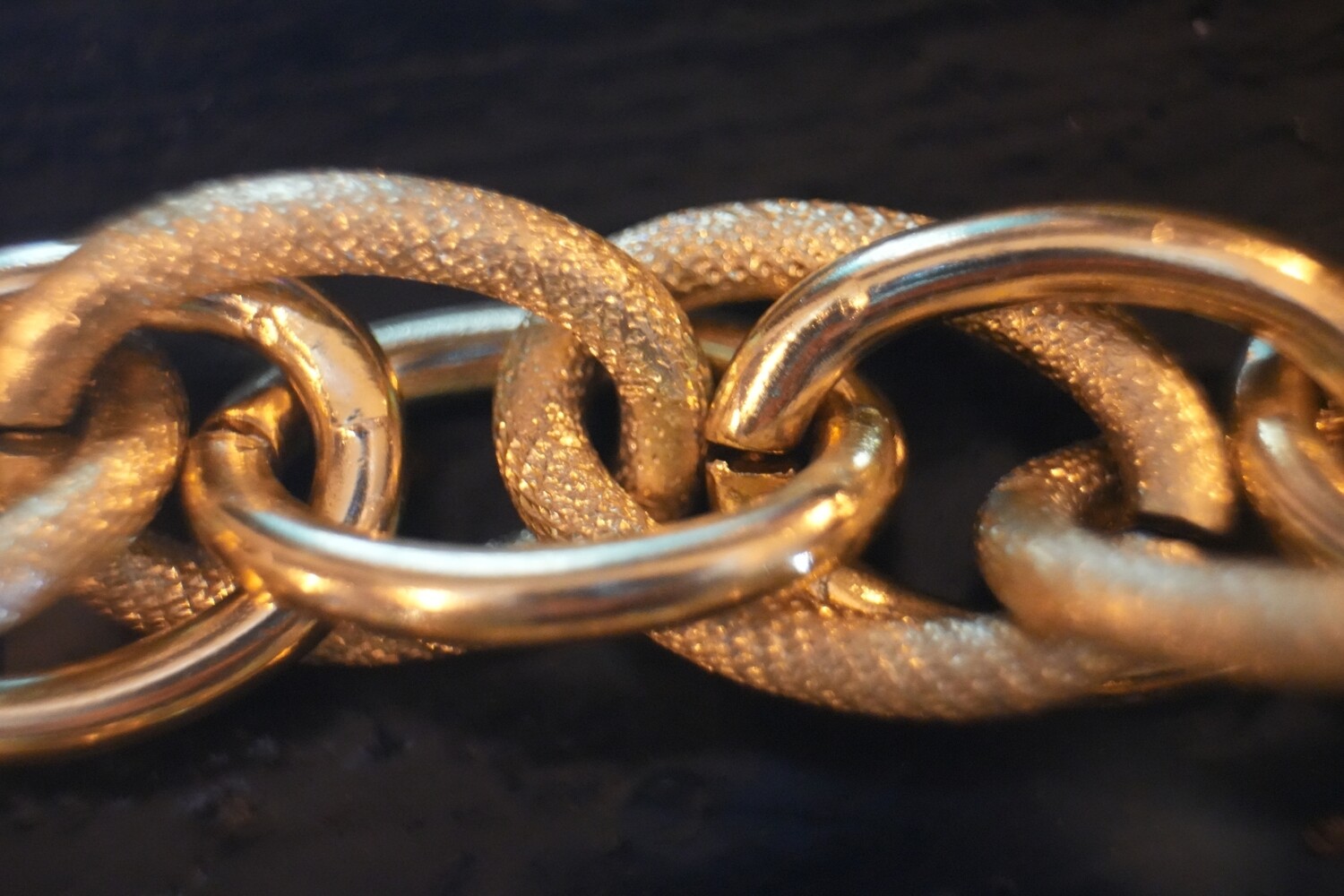 Cable knit chain