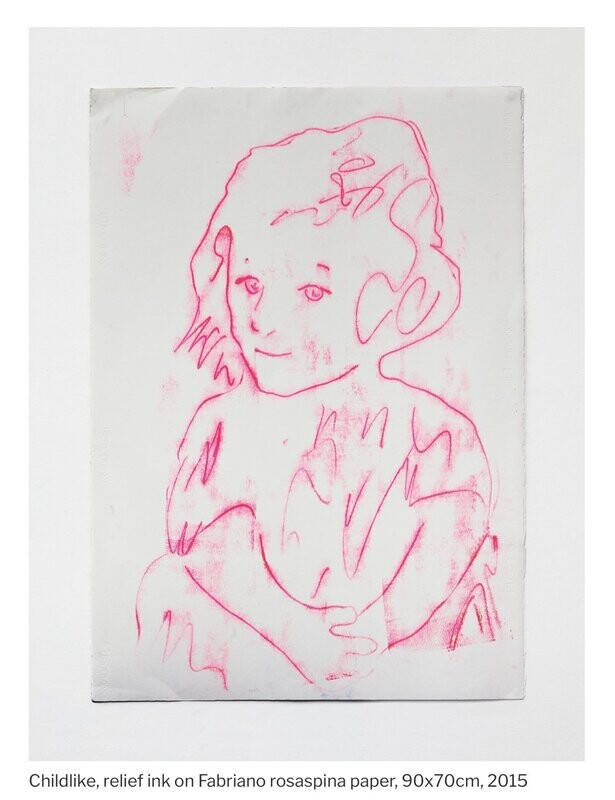 Childlike, unique print