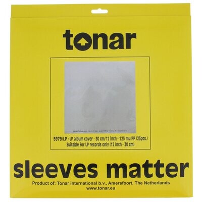 Tonar - 5979 Heavy Duty 12 inch" Outer Sleeves For LP Records