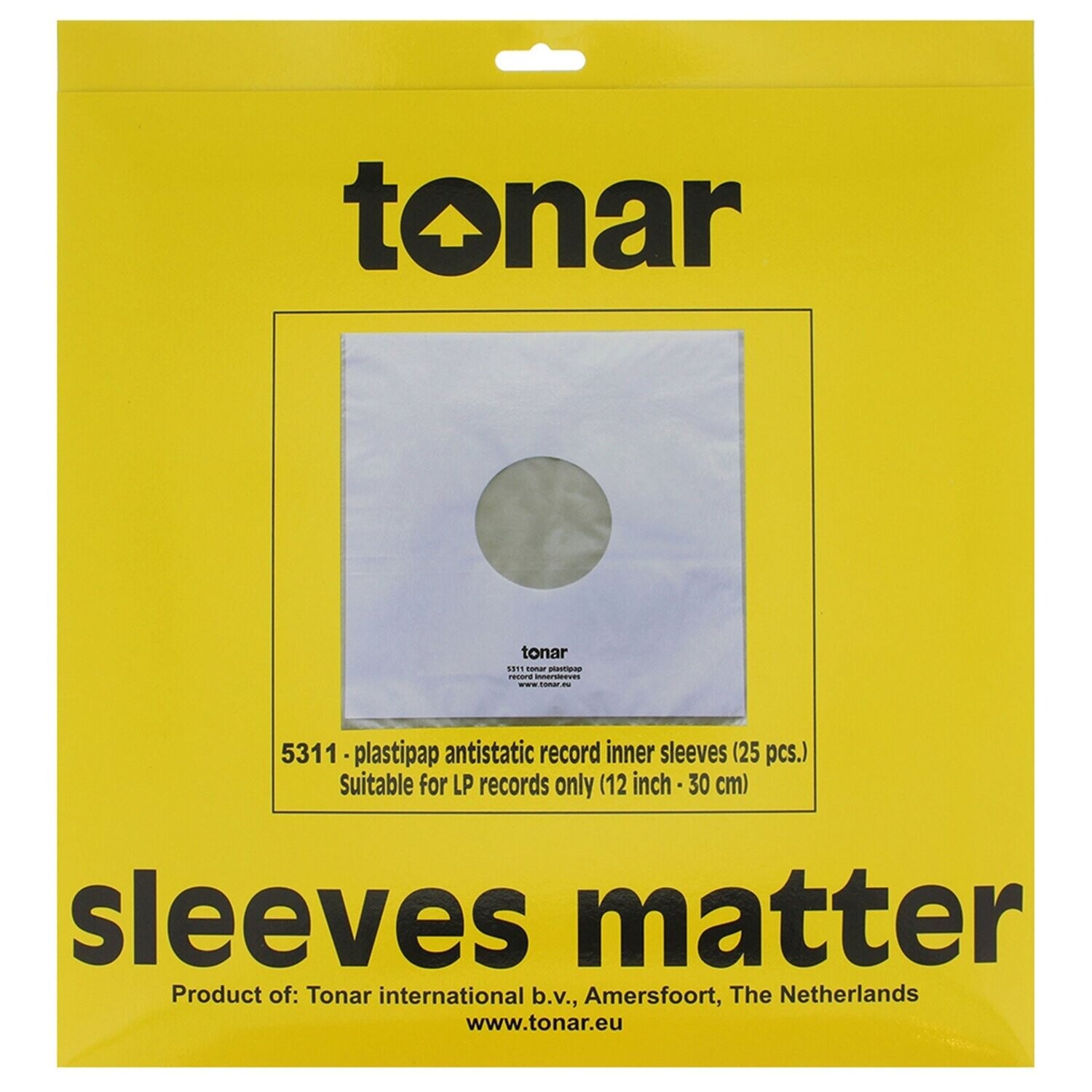 Tonar - 5311 Plastipap Inner Sleeves