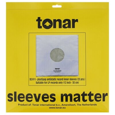 Tonar - 5311 Plastipap Inner Sleeves