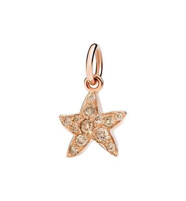 STELLINA ORO ROSA E BRILLANTI BROWN STELLINA ORO ROSA E BRILLANTI BROWN