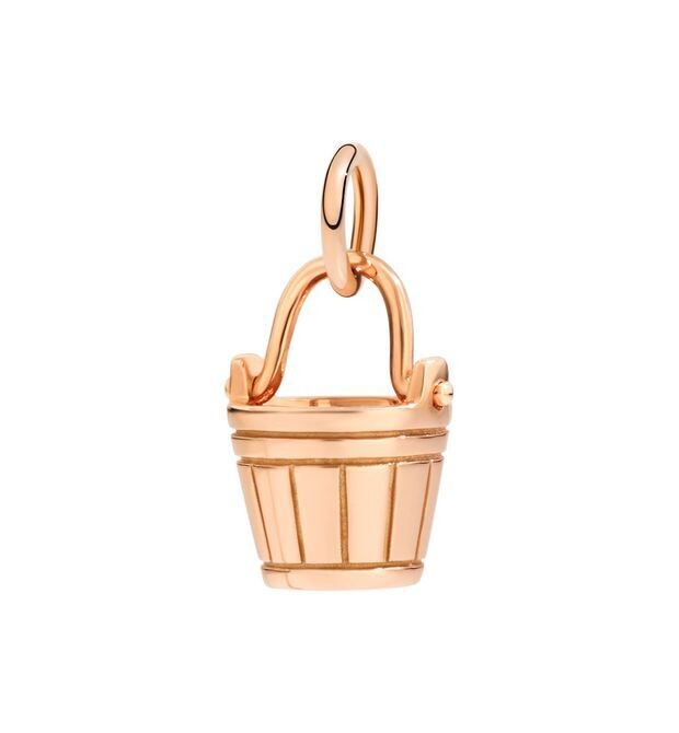 DODO CHARM ACQUARIO ZODIACO ORO ROSA 9KT