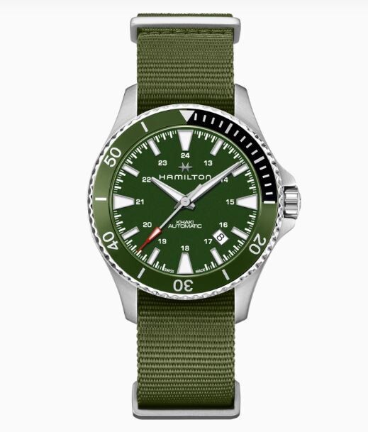 HAMILTON - KHAKI NAVY SCUBA GREEN NATO AUTO