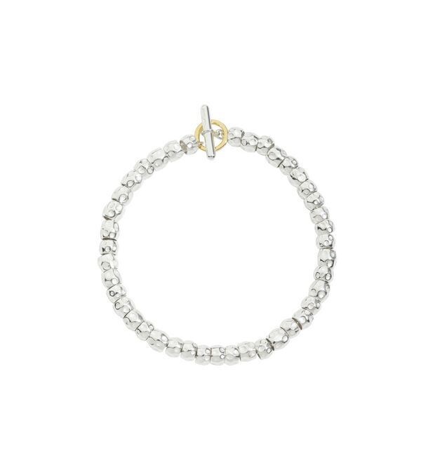 BRACCIALE GRANELLI ARGENTO DODO