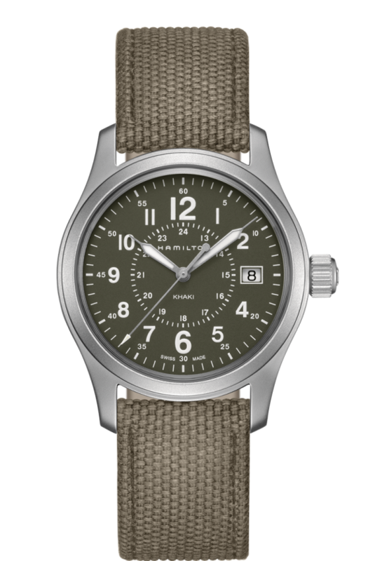 HAMILTON - KHAKI FIELD QUARTZ GREEN