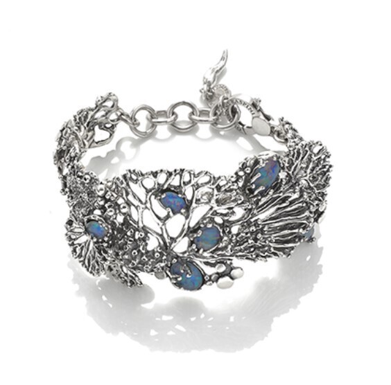 BRACCIALE NAUTILUS GRANDE IN ARGENTO GIOVANNI RASPINI