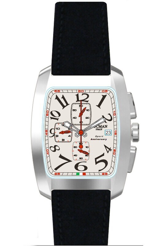 LOCMAN - SPORT ANNIVERSARY CHRONO NERO E BIANCO