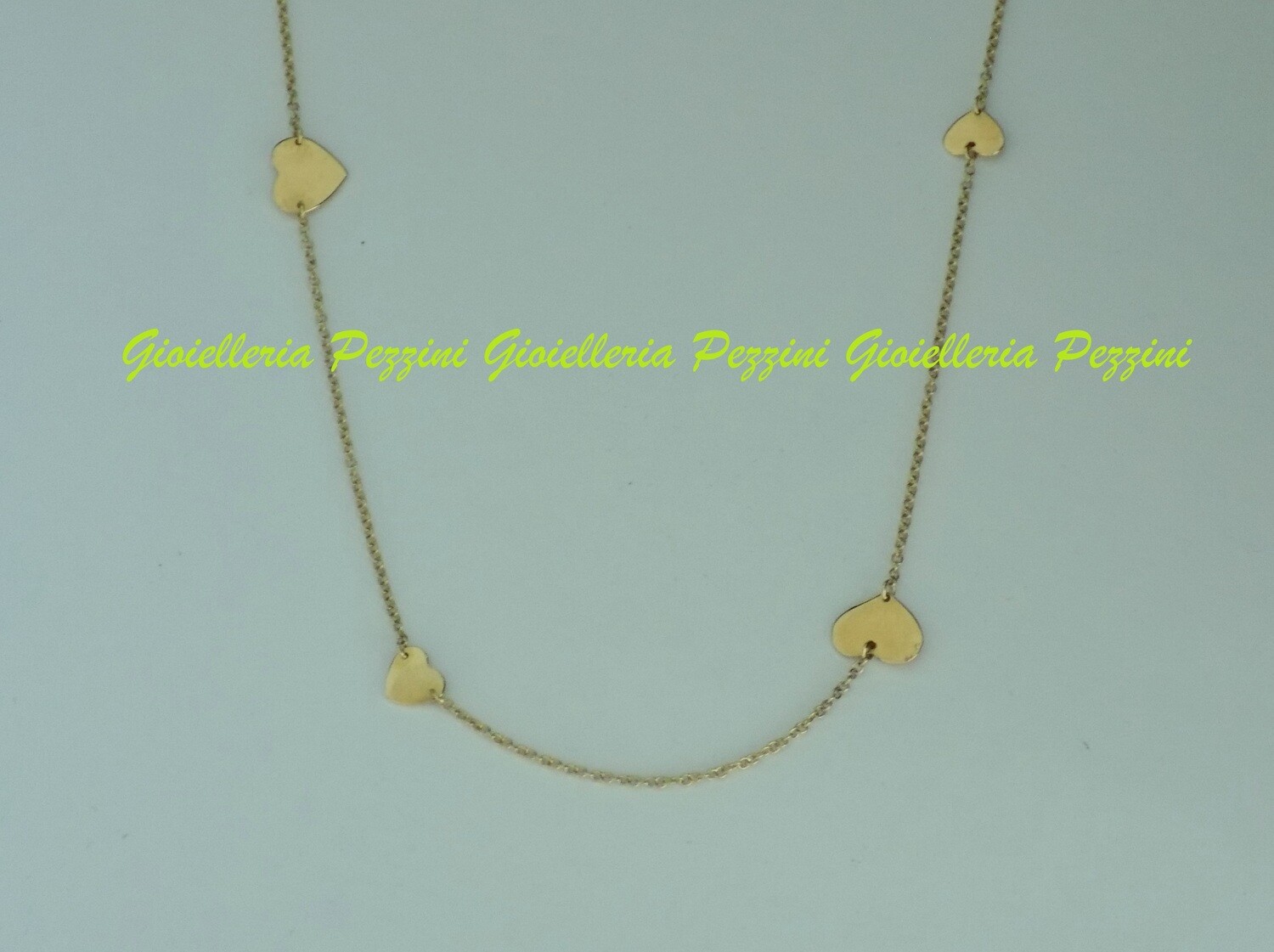 COLLANA LUNGA CON CUORI DIVERSI IN LASTRA IN ORO GIALLO MARCO GERBELLA COLLANA LUNGA CON CUORI DIVERSI IN LASTRA IN ORO GIALLO MARCO GERBELLA