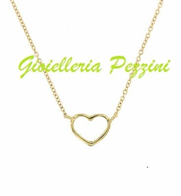 COLLANA CUORE PICCOLO IN FILO SOTTILE ORO 18 KT MARCO GERBELLA COLLANA CUORE PICCOLO IN FILO SOTTILE ORO 18 KT MARCO GERBELLA