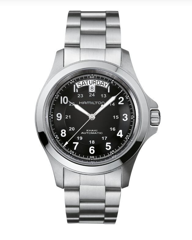 HAMILTON - KHAKI KING DAY DATE AUTO
