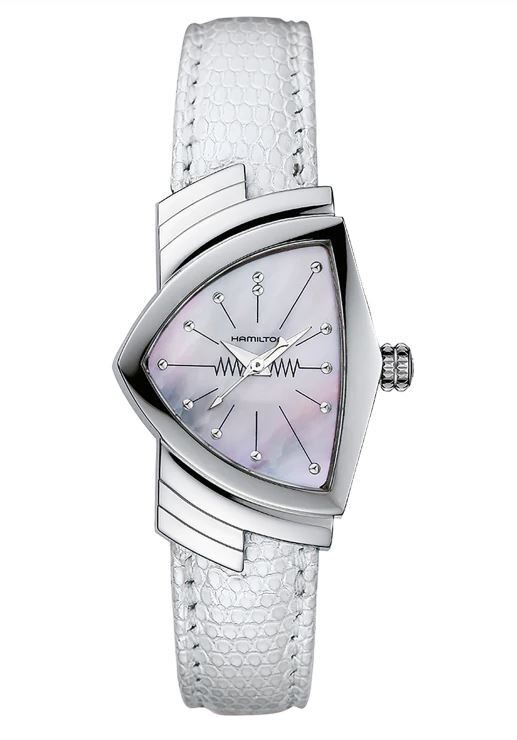 HAMILTON - VENTURA LADY QUARTZ WHITE MOP HAMILTON