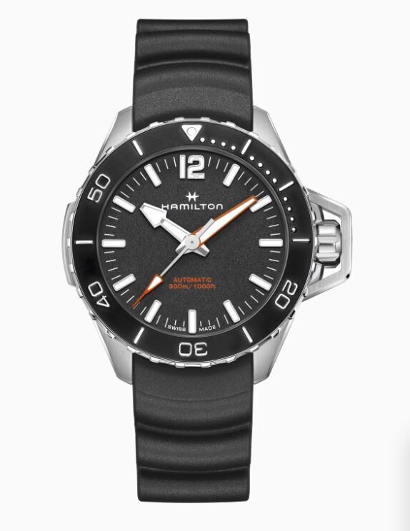 HAMILTON - KHAKI NAVY
FROGMAN AUTO BLACK