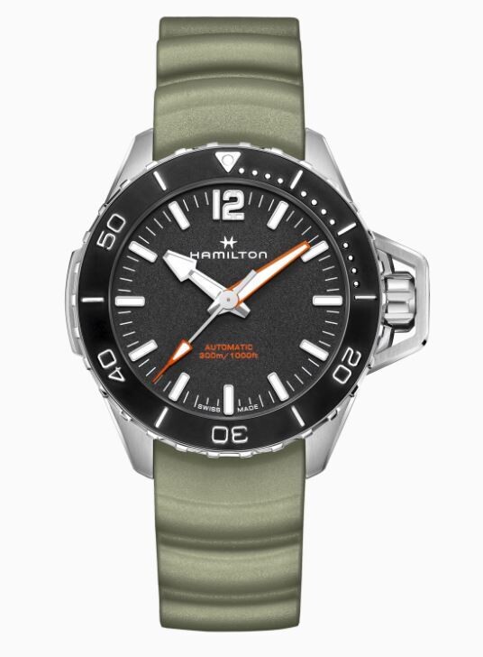 HAMILTON - KHAKI NAVY
FROGMAN AUTO GREY