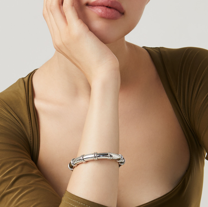 BANGLE JACKIE IN ARGENTO