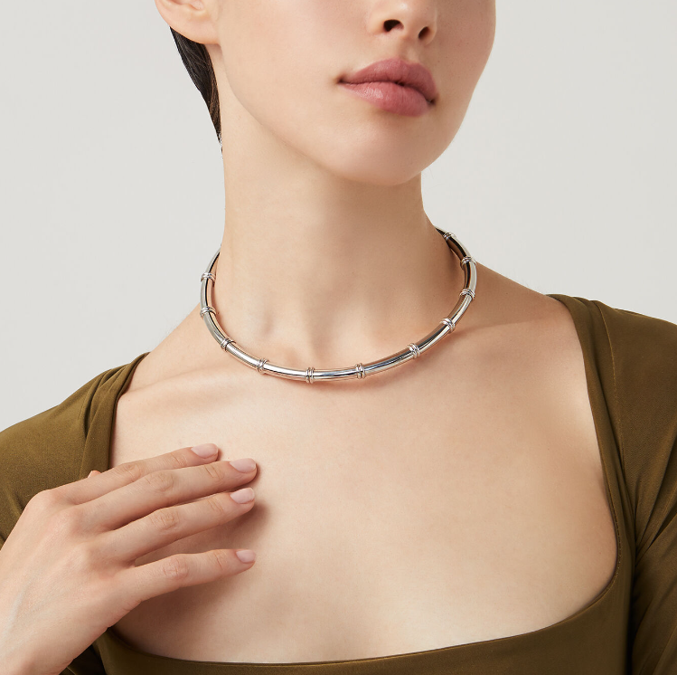COLLANA JACKIE IN ARGENTO