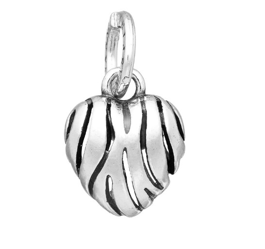 CHARM CUORE ZEBRA
