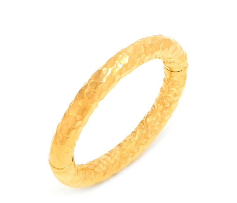 BANGLE STONE GRANDE IN ARGENTO DORATO GIOVANNI RASPINI