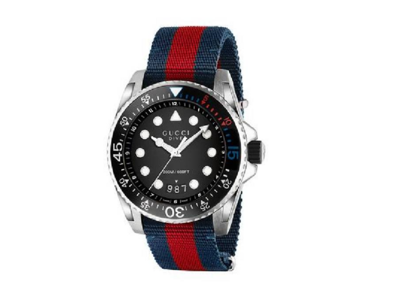 OROLOGIO GUCCI DIVE BLU 45 MM GUCCI OROLOGIO GUCCI DIVE BLU 45 MM GUCCI