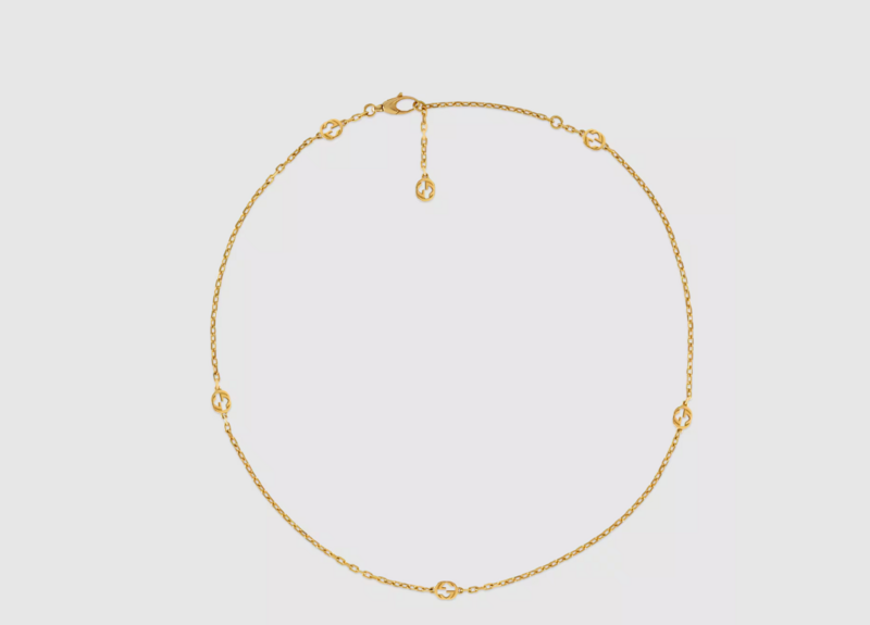 COLLANA GUCCI 18 CARATI CON GG COLLANA GUCCI 18 CARATI CON GG
