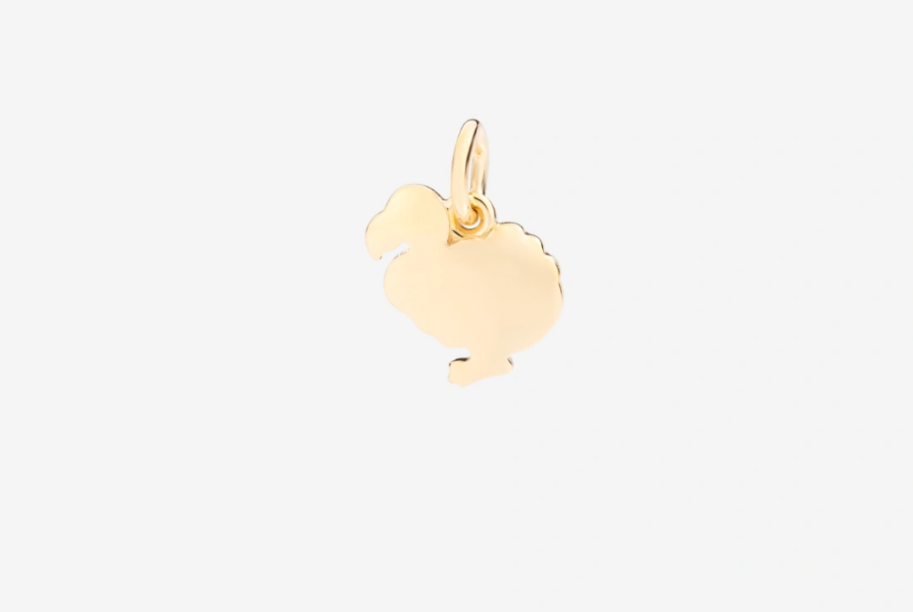 DODO CHARM IN ORO GIALLO