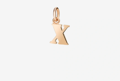DODO CHARM LETTERA X