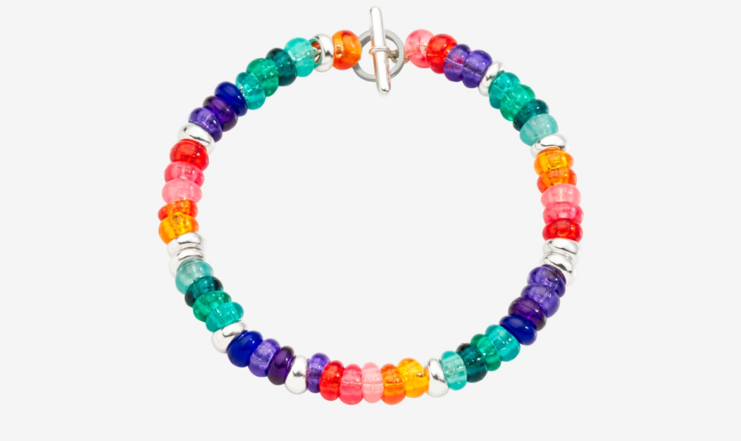 DODO BRACCIALE RONDELLE ARCOBALENO