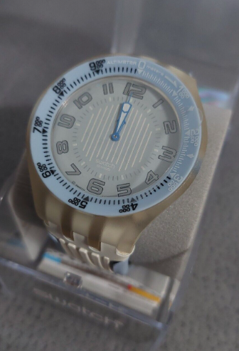 SWATCH SCUBA SULK100 SNOW SKY. NUOVO! SWATCH SCUBA SULK100 SNOW SKY. NUOVO!