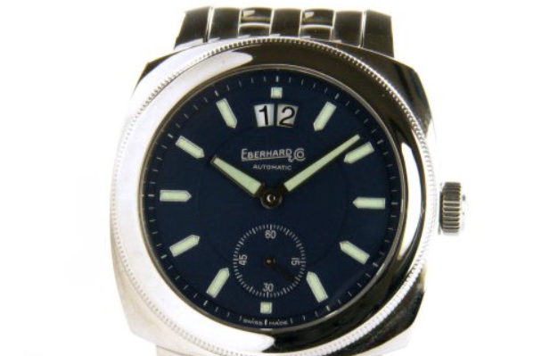 EBERHARD Boucanier Grande Date in acciaio Blu AUT Ref. 41020CA. NUOVO! EBERHARD Boucanier Grande Date in acciaio Blu AUT Ref. 41020CA. NUOVO!