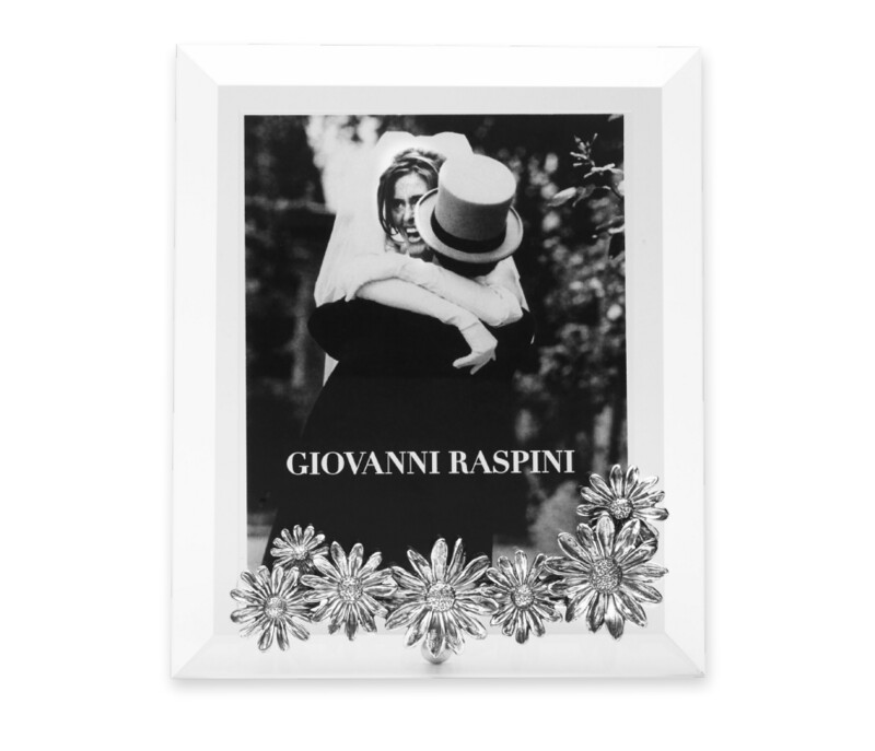 GIOVANNI RASPINI - Cornice  Luce Margherite Media, vetro 16x19, foto 12x14